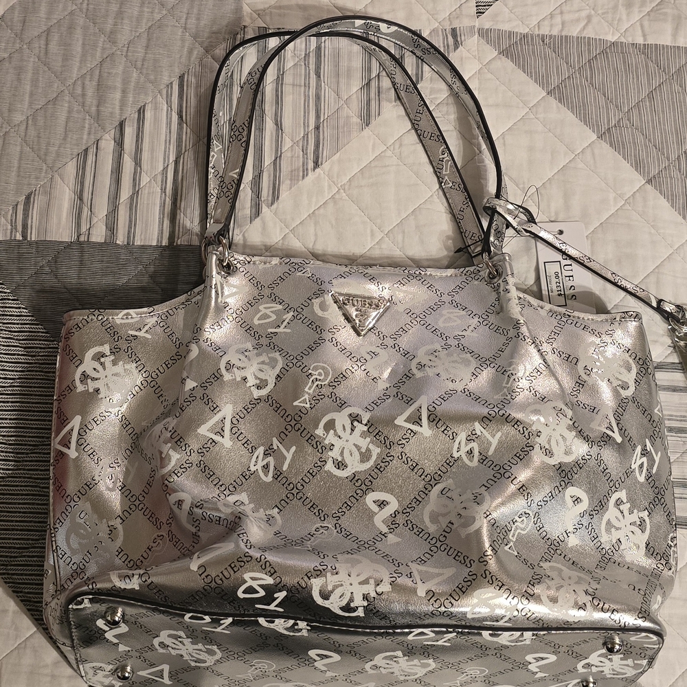 Guess Silver Women's Bag